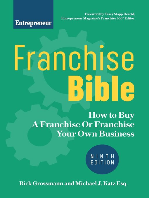 Title details for Franchise Bible by Rick Grossman - Available
